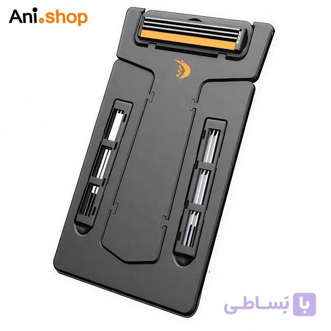 خود تراش کارتی Carzor مدل دو تیغ — تصویر 1