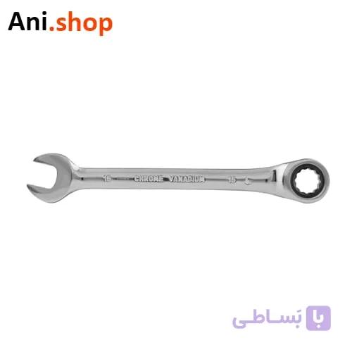 آچار یک سر جغجغه 15 میلیمتری کد RH-2165 — تصویر 1