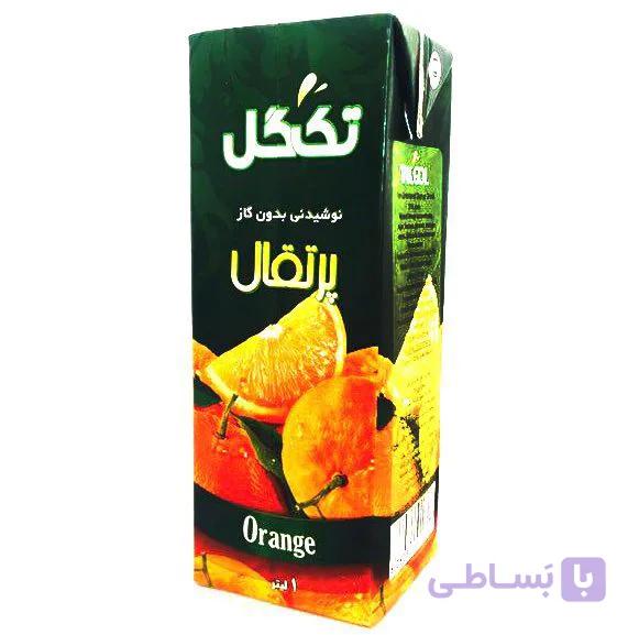 آبمیوه 1 لیتری پرتقال تک گل کد 85