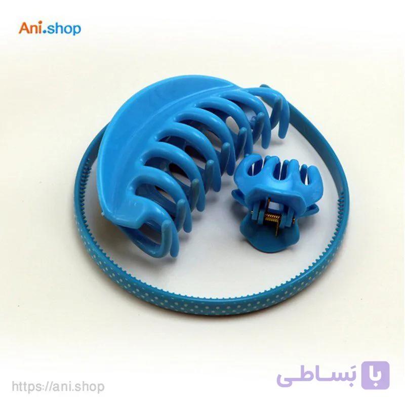 ست تل و کلیپس سبز dz7