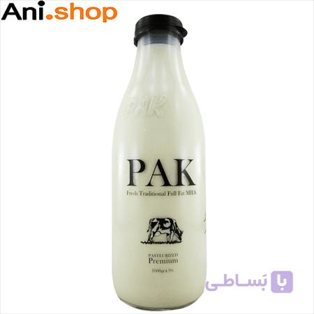شیر پرچرب سنتی و تازه پاک مقدار 1 لیتر کد N56