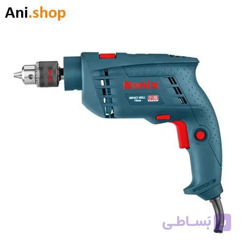 دریل 10 میلیمتری چکشی 750 وات کد 2120 — تصویر 1