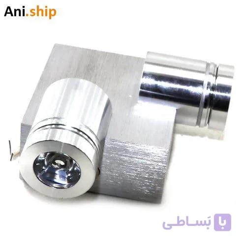 چراغ دکوراتیو ال ای دی 2 وات 90 درجه لوله ای دو طرفه E.L.C — تصویر 1