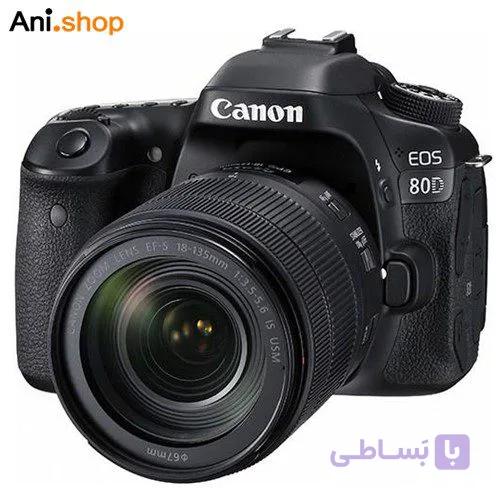 دوربین دیجیتال canon مدل EOS 80D EF-S 18-135 — تصویر 1