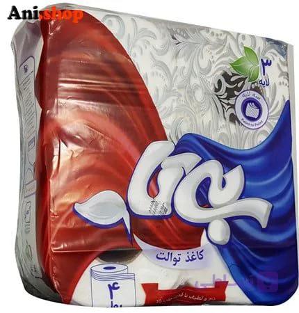 دستمال توالت 4 قلو بی تا P.P کد N20