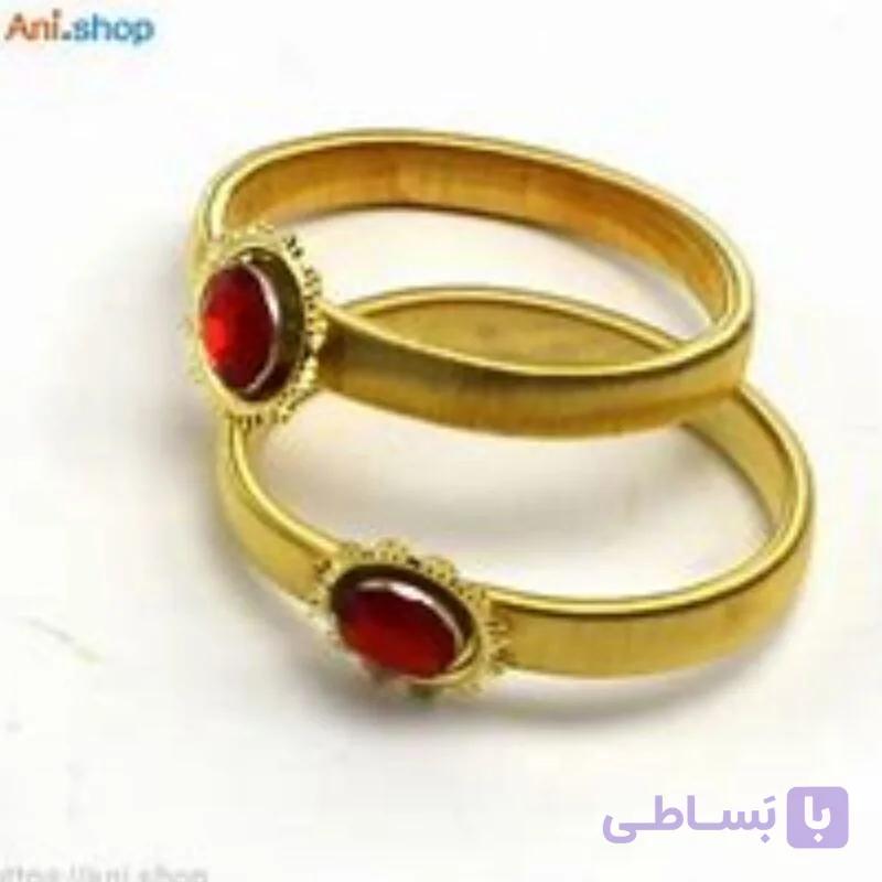 دستبند فنری دخترانه نگین آبیdz-5