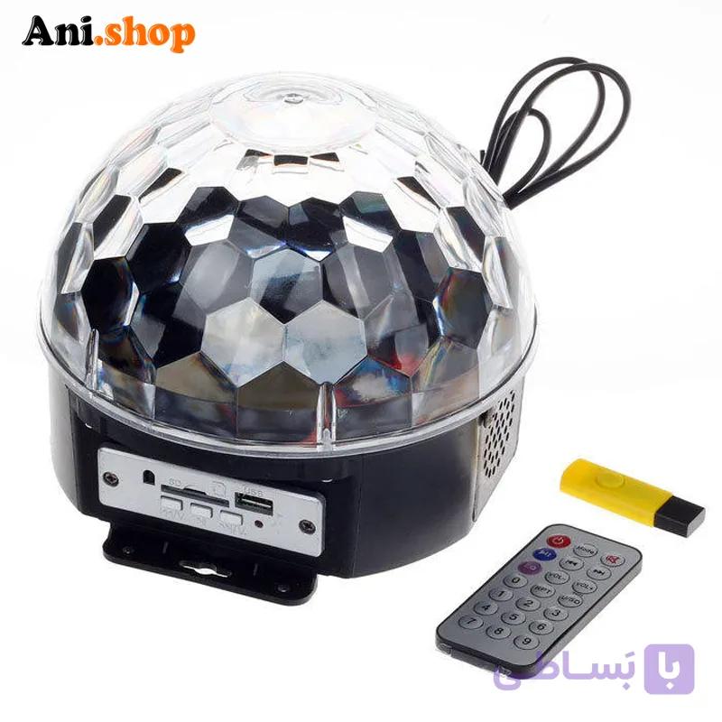 اسپیکر و رقص نور MAGIC BALL LiGHT مدل LED — تصویر 1