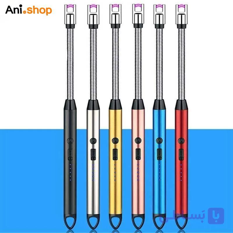 فندک شارژی صاعقه قابلیت چرخش 360 درجه وارداتی — تصویر 1