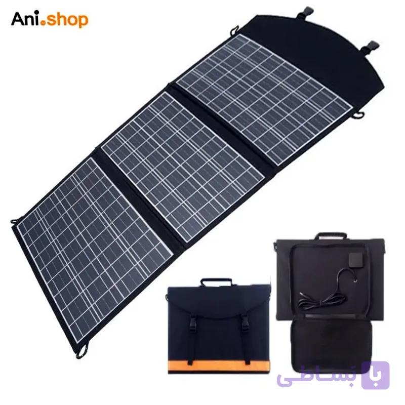 شارژر پنل خورشیدی تا شو مونو کریستال 100W وات ضد آب اورجینال — تصویر 1