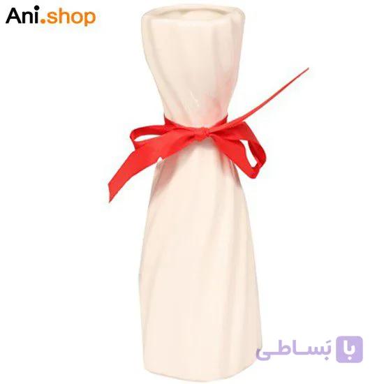 گلدان سرامیکی پاپیون دار