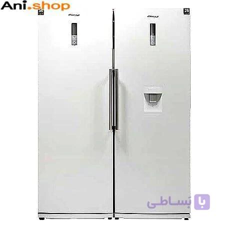 یخچال فریزر دوقلوی 20 فوت دیاموند Diamond (سفید) کد Z95 — تصویر 1
