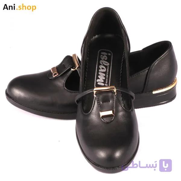 کفش تخت مدل گوهر کد B7 — تصویر 1