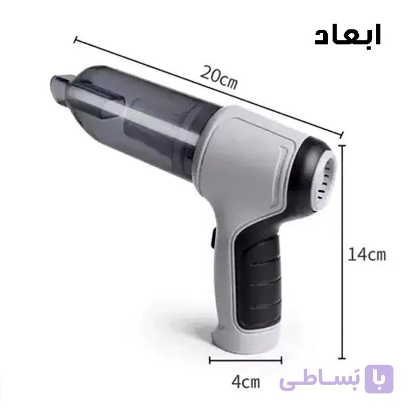 جارو ماشین شارژی دمنده مکنده مدل GB107 — تصویر 1