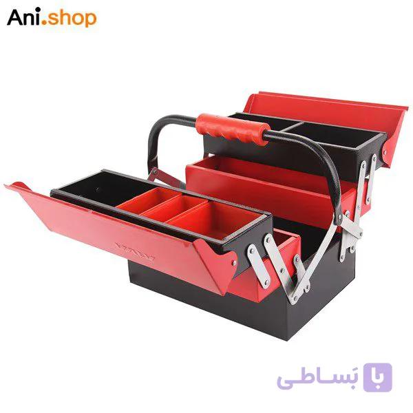 جعبه ابزار فلزی 3 طبقه 30سانت مدل 4703 کد 109 — تصویر 1