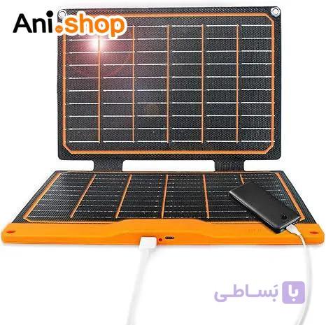 پنل خورشیدی قابل حمل FlexSolar 20W، ماژول فتوولتائیک مونوکریستالی با راندمان بالا — تصویر 1