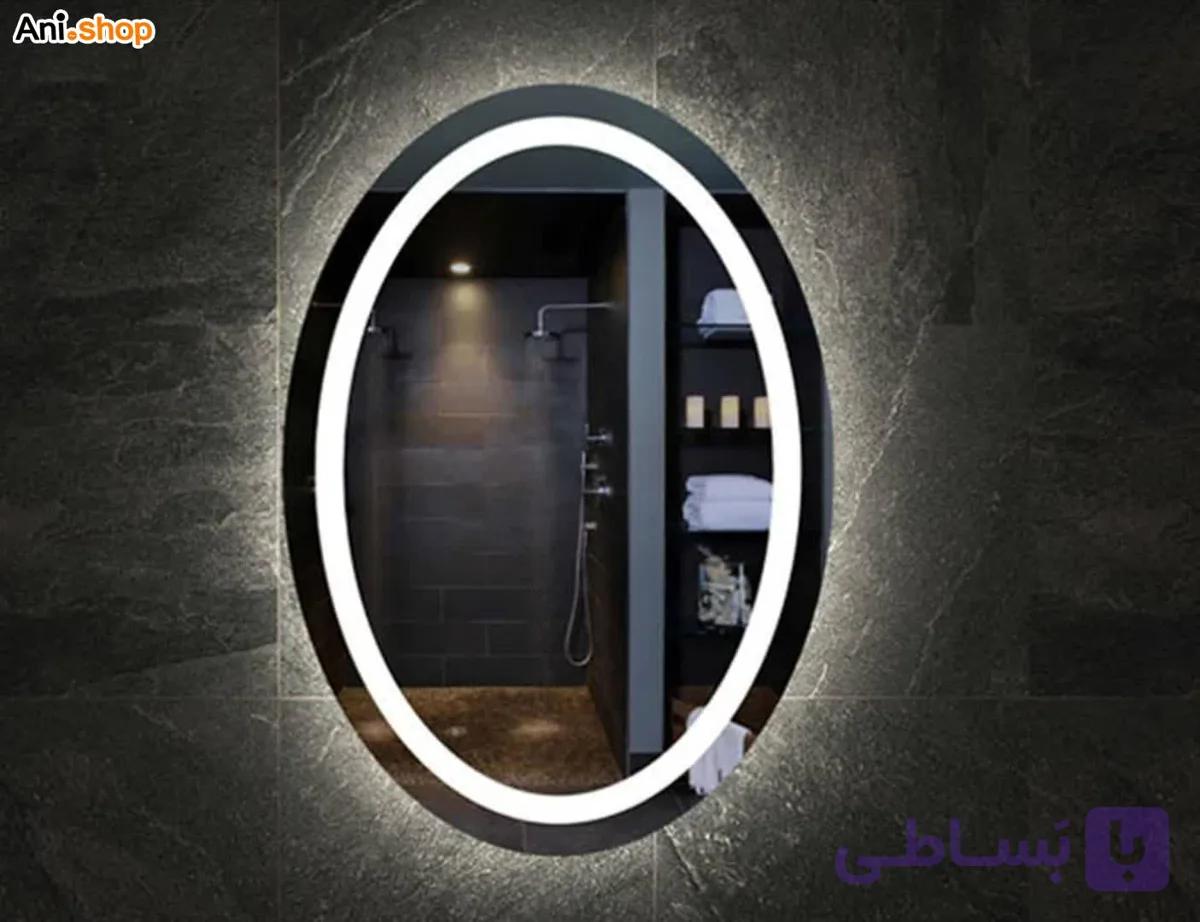 آینه بک لایت لمسی