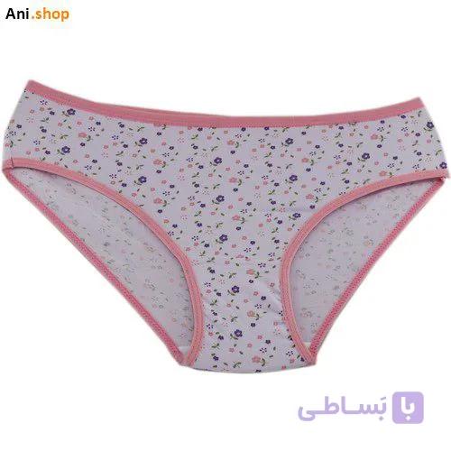 شورت پنبه سوپر طرح دار FVA30 بسته 3 عددی