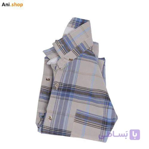پیراهن قواره بزرگ مردانه آستین بلندFVA203