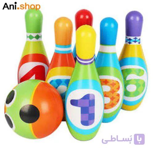 توپ بولینگ P U bowling مدل AX666 کد 110