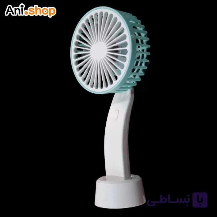 پنکه همراه دستی شارژری با حجم باد بالا مدل HJ-5030-1 — تصویر 1