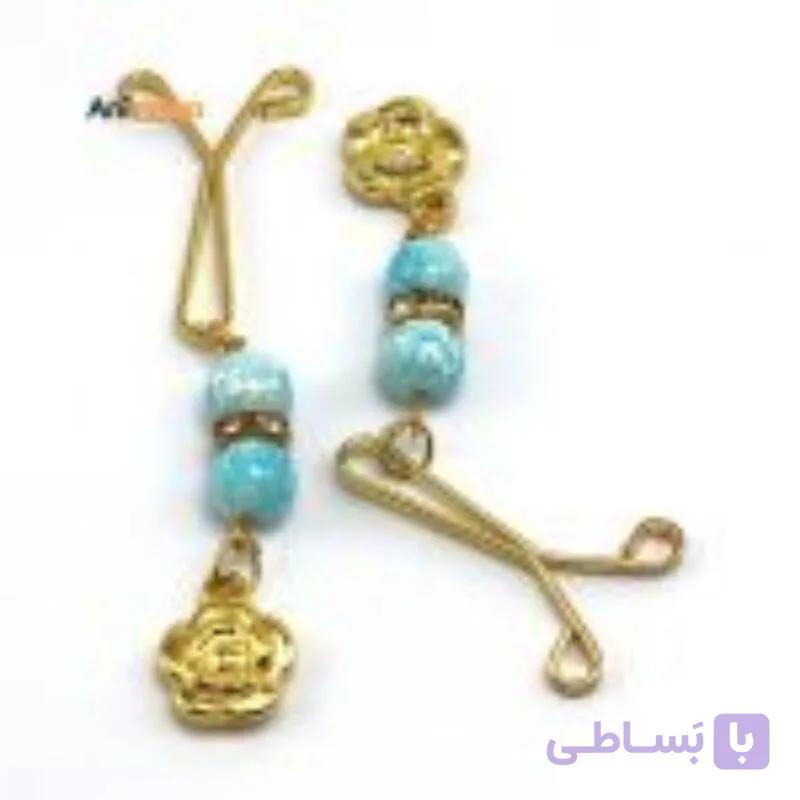 سنجاق روسری آبی