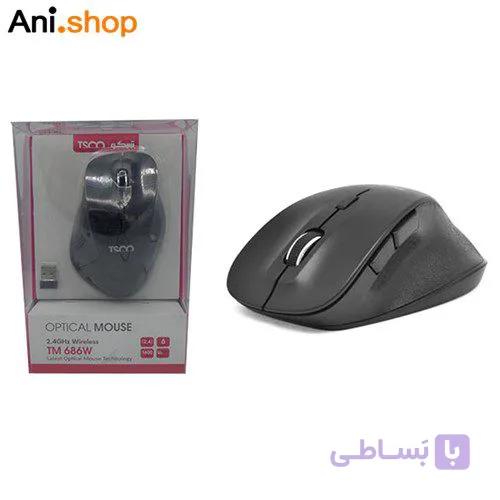 ماوس بیسیم تسکو TM686 کد A 127