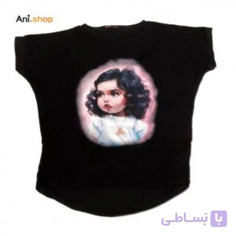 تیشرت نخی طرح بچه dz49