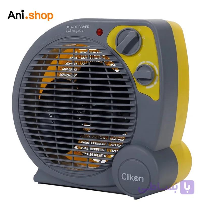 فن هیتر 2000 وات وارداتی ClikOn اصلی جدید — تصویر 1