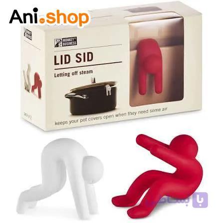 نگهدارنده درب قابلمه طرح آدمک (اصلی)2 عددی — تصویر 1
