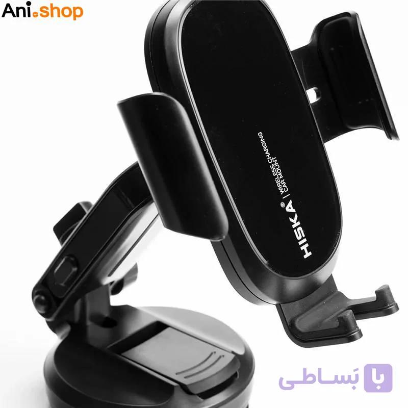 پایه نگهدارنده وایرلس دار گوشی موبایل هیسکا مدل HK-2350W — تصویر 1