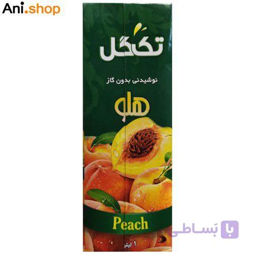 آبمیوه 1 لیتری هلو تک گل کد 59