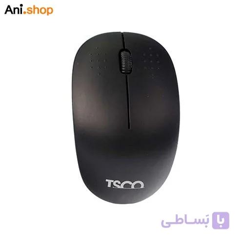 موس بیسیم تسکو مدل TM-700w مشکی — تصویر 1