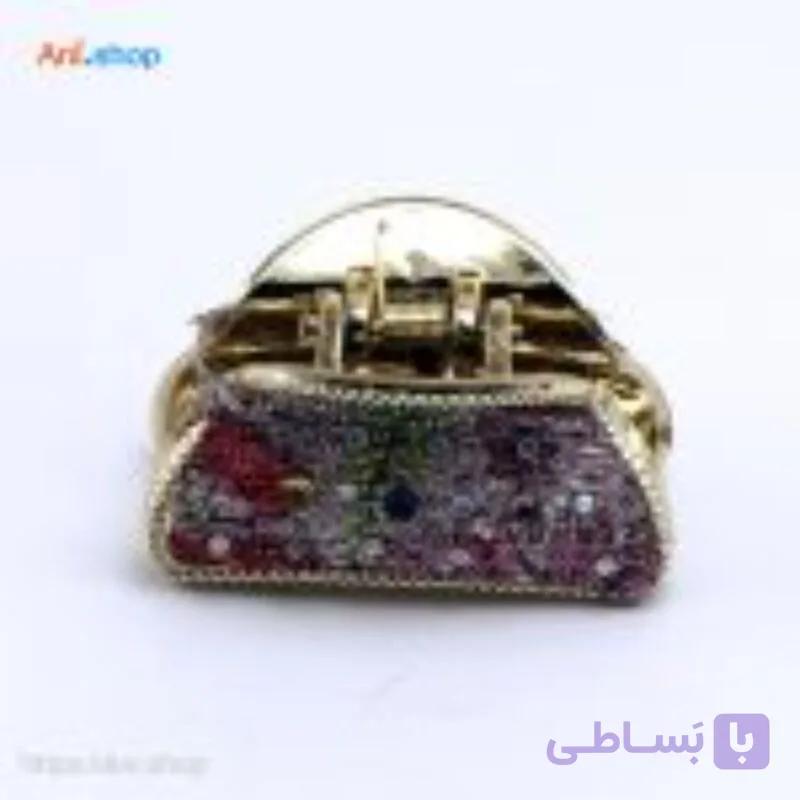 کلیپس مو نگین دار 2 عددی dz3