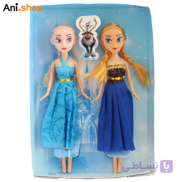 عروسک فروزن مدل دوتایی السا و آنا کد 89 — تصویر 1
