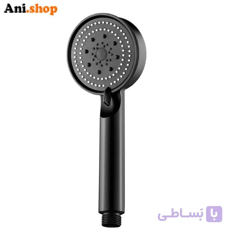 سردوش 8 حالته مشکی — تصویر 1
