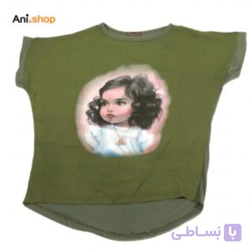 تی شرت طرح دختر کد DZ-49