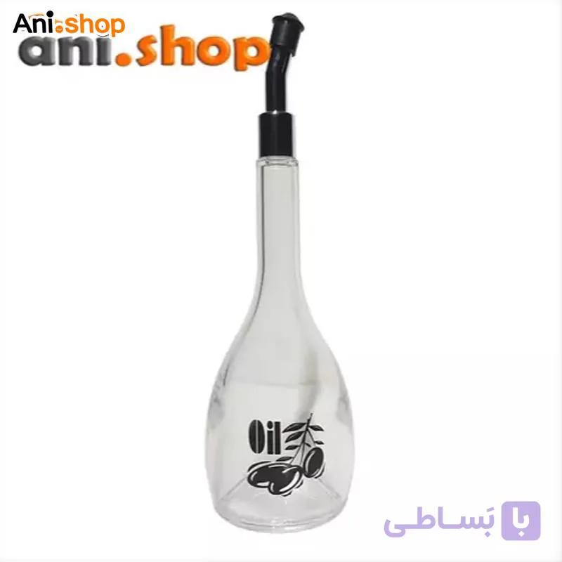 ظرف روغن ریز درب پلاستیکی 300 میل