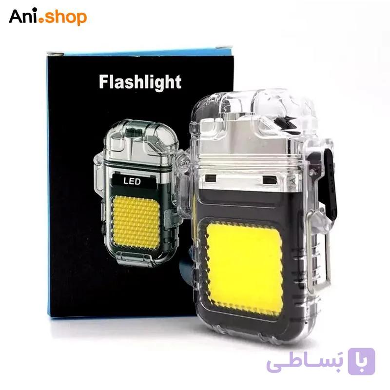 چراغ قوه شارژی فندک صاعقه — تصویر 1