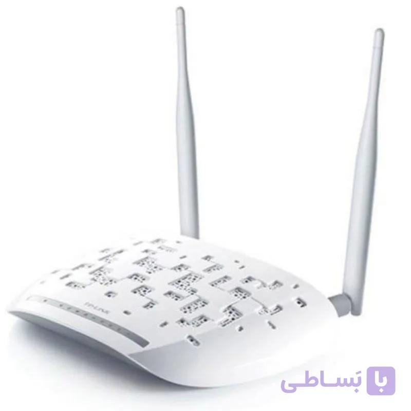 مودم روتر TP-LINK TD-W8961N V1 ADSL2 Plus Wireless N300 Modem RouterD W8961N V1