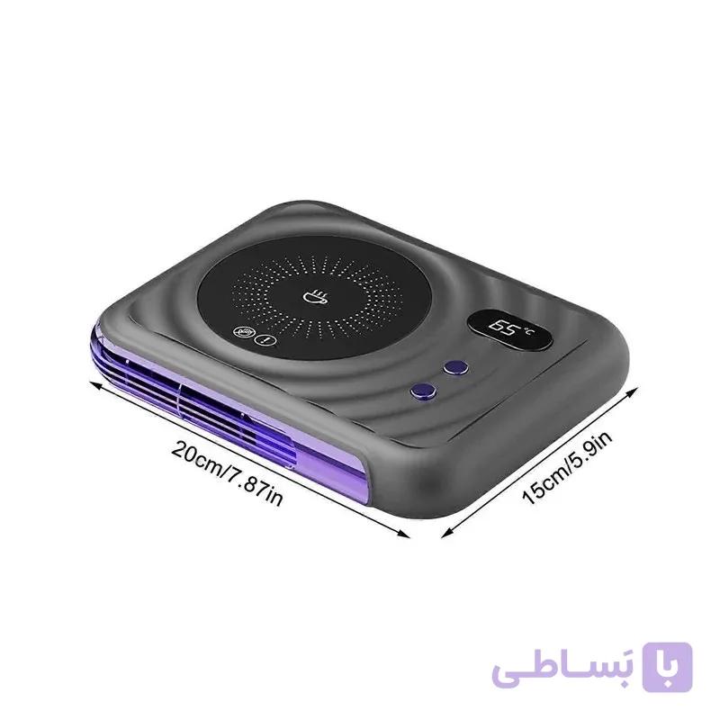 فن هیتر و صفحه گرمکن دوکاره مدل NBD08 — تصویر 1