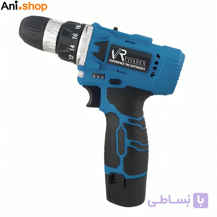 دریل شارژی VR1210V-12C vivarex — تصویر 1