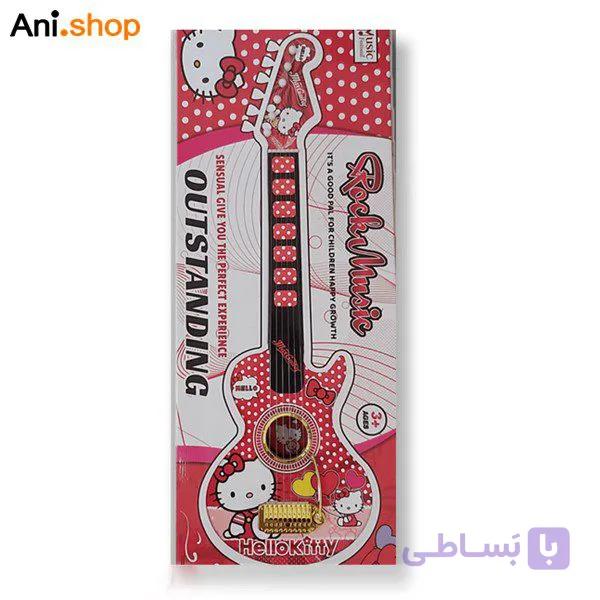 گیتار الکتریک اسباب بازی بزرگ طرح کیتی guitar toy kitty کد 97
