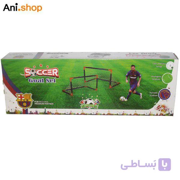 دروازه بازی فوتبال مدل SOCCER Goal Set کد 65 — تصویر 1