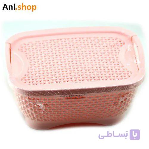 باکس و سبد مستطیل درب دار کد 53 — تصویر 1