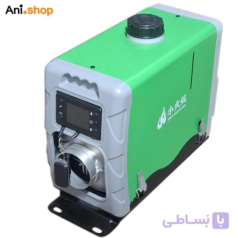 بخاری هوشمند کمپر درجا ژاپنی ۵ کیلو وات 12 ولت گازوییلی و نفتی — تصویر 1