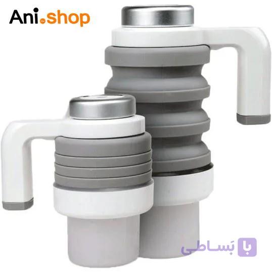 کتری فندکی تاشو خودرو گرین لاین مدل Green lion Car Folding Electric Kettle — تصویر 1