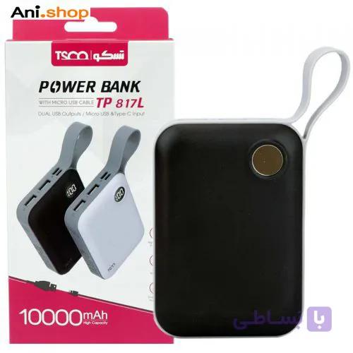 پاور بانک تسکو مدل TP817L کد117 — تصویر 1