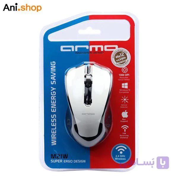 ماوس M25W ARMO کد 1002 — تصویر 1