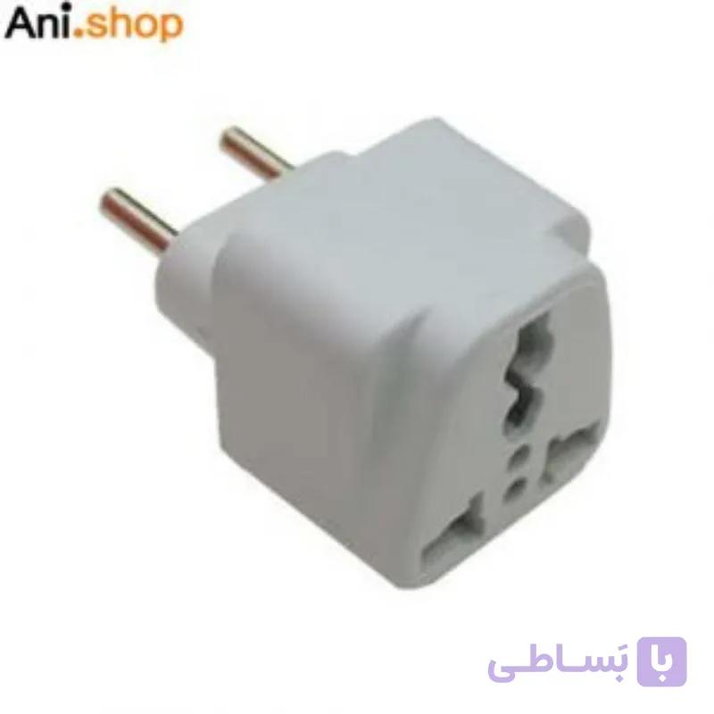 مبدل برق مدل 3 به 2 مدل 10 آمپر تبدیل شارژر سه به دو ایرانی سه خانه به دوشاخه تب