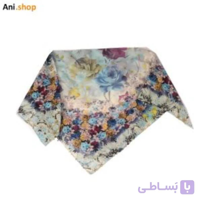 روسری نخی گلدار ez 80